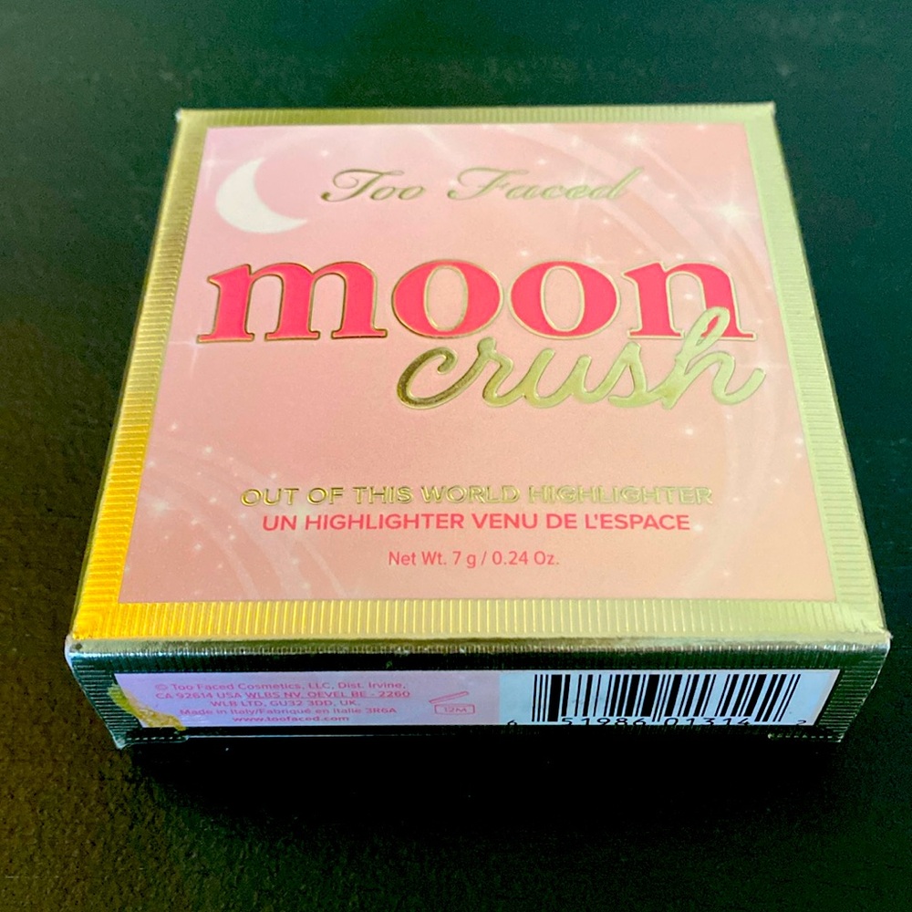 Too Faced Moon Crush Out of This World Highlighter Summer Moon~* New In the Box